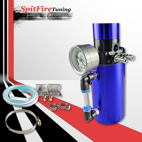 Oil catch can baffled tank - catch,