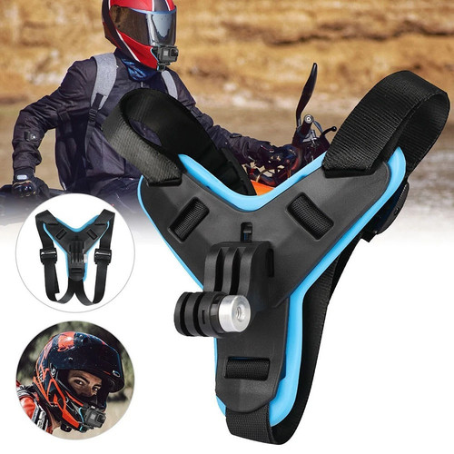 Supporto mentoniera casco moto