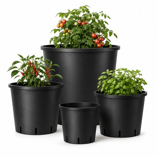 Vaso fiori rotondo in - vaso,