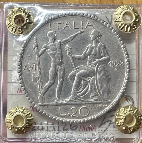 Moneta regno italia lire - regno, d'italia