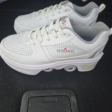 Sebowel White Roller Skate