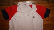 Polo FILA anni '80 Borg cotone