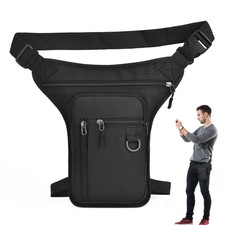 Marsupio uomo moto vita gamba