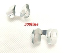 Coppia Fermagli Fissaggio carburatore  Acceleratore Fiat 500 Epoca D F L R 126  