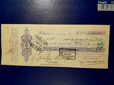 1925 BOLOGNA -  CAMBIALE -  "TIBALDI CUPPINI BENDINI" FABBRICA CASALINGHI VEDI