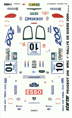 Peugeot 206 wrc - peugeot,