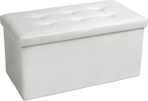 Pouf contenitore pieghevole - contenitore,