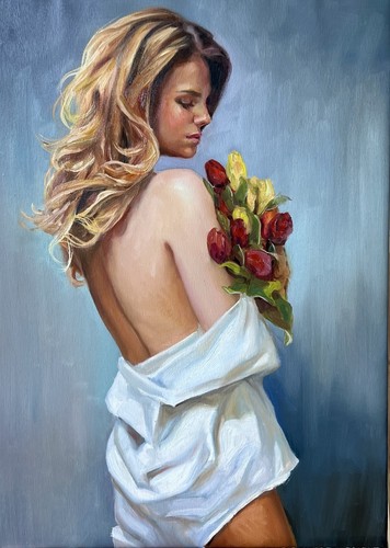 Original oil painting - original,