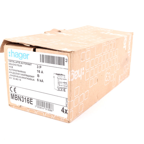 Hager mbn316e pezzi in - hager,