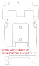 Grady White Marlin 30 Swim