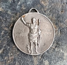 Argento Medaglia Varo della Motonave Augustvs Società Navigazione NGI Rara