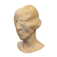 Maschera umana in lattice per