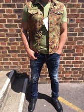 Gilet verde militare Dsquared2