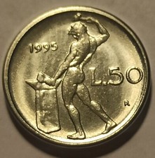 50 LIRE 1995 DOPPIO BORDO