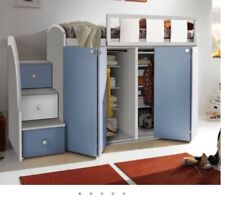 cameretta gIessegi con materasso e armadio sottostante a ponte usata