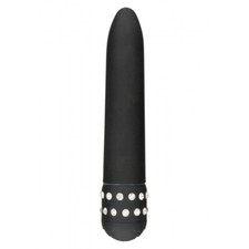 Vibratore classico vaginale fallo anale nero dildo vibrante liscio clitoride sex