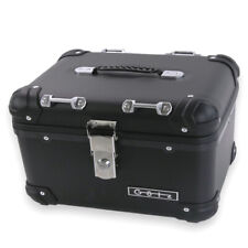 Topcase per F.B.Mondial Flat Track 125 35 litri design alluminio nero