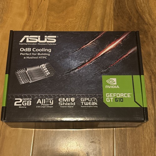 Asus nvidia geforce gt610 2gb - asus,