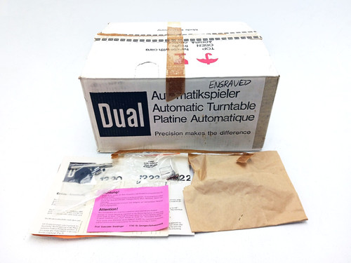 Nos dual 1226 turntable with - dual,