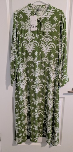 Maxi abito zara bottoni - maxi,