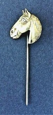 TESTA DI CAVALLO - SPILLA O FERMA CRAVATTA - OTTONE - VINTAGE - INIZI '900 - ITA