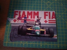 ADESIVO VINTAGE STICKER kleber FORMULA 1 TEO FABI 
