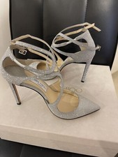 Jimmy Choo Lance Pumps Silver