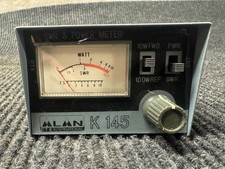 Alan International K145 Misuratore di potenza SWR per radio CB 1,5 - 150 MHz 10-100 Watt