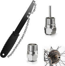 Kit Attrezzi Catena per Bici, Kit Attrezzi Bici Con Frusta per Catena, Strumento