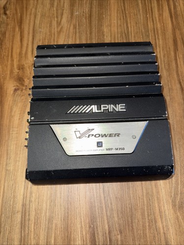 Alpine power mrp m350 - alpine, mrp-m350