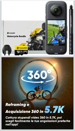 Insta360 kit moto - insta360,