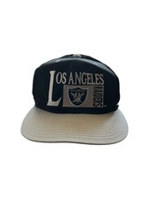 80/90's NFL Team Line Los Angeles Raiders Adjustable Cap
