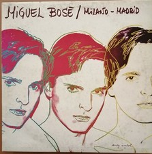 Miguel Bose' Milano-Madrid Lp
