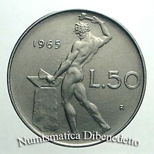Repubblica - 50 Lire dal 1954 al 2001 da BB a FDC da serie Zecca o Rotolino