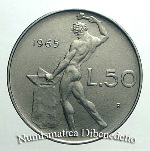 Repubblica lire dal 1954 - repubblica, 50