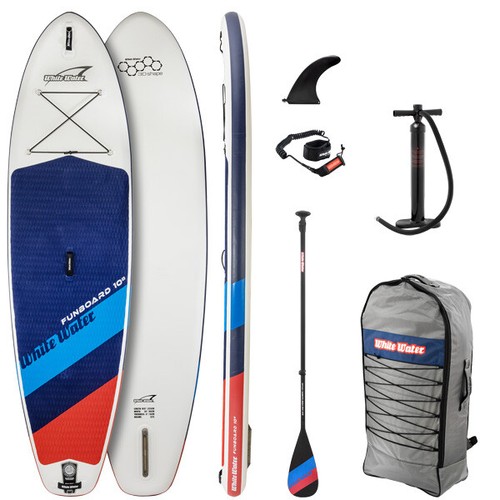 White water funboard 8 - white, 10,8