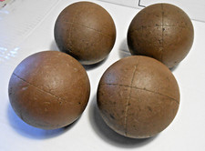 2 COPPIE VECCHIE antiche BOCCE