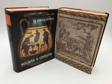 Mario Attilio Levi SOCIETÀ E COSTUME GRECIA E ROMA ANTICA 2voll.