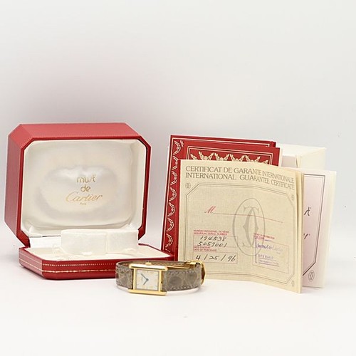 Cartier sv925 must tank - cartier,