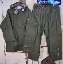 Tuta Helly Hansen Mandal protezione dall'umidità pescatore PVC army green taglia XXL nuova #2990