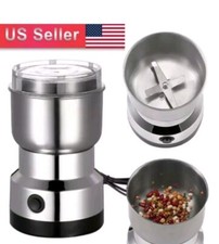 Macinacaffè Elettrico Chicchi Dado Semi Erbe Macina Spezie Frullatore USA
