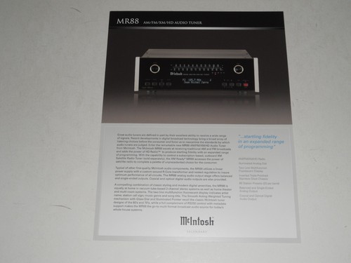 Mcintosh sintonizzatore - mr,