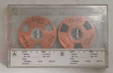 TEAC SOUND 52x R2R METAL TIPO IV 4 musicassette vergini cassette tape vintage