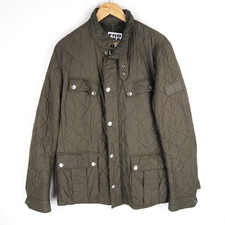 Barbour International Ariel Giacca Cappotto TG L (V1129)