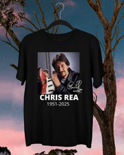 T-shirt Remembering Chris Rea