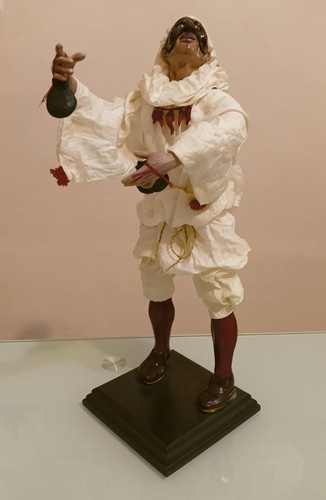 Pulcinella statuetta in - pulcinella,