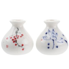2 Pezzi Mini Vaso Fiori Vaso