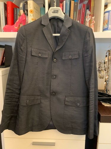 Giacca gessata blazer