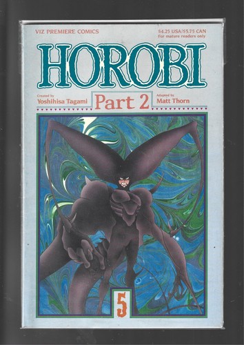 Horobi part graphic novel - horobi, 2