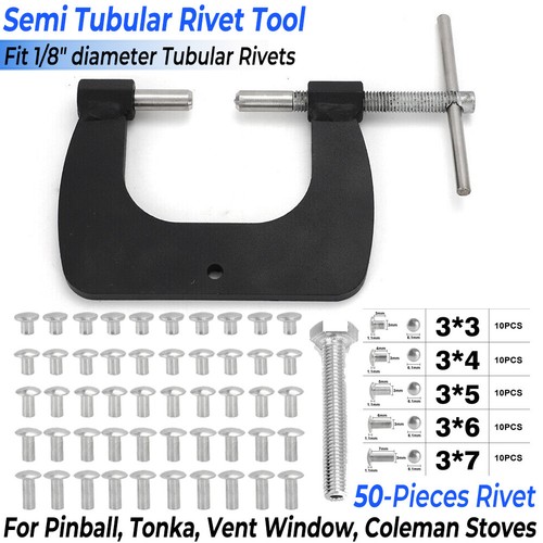Strumento rivetto per - , rivetti